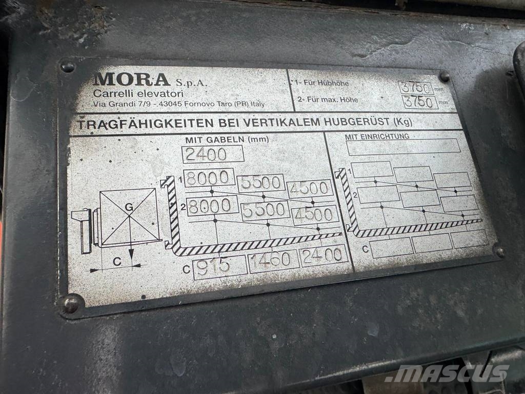 Mora MC80CS Dīzeļa autoiekrāvēji