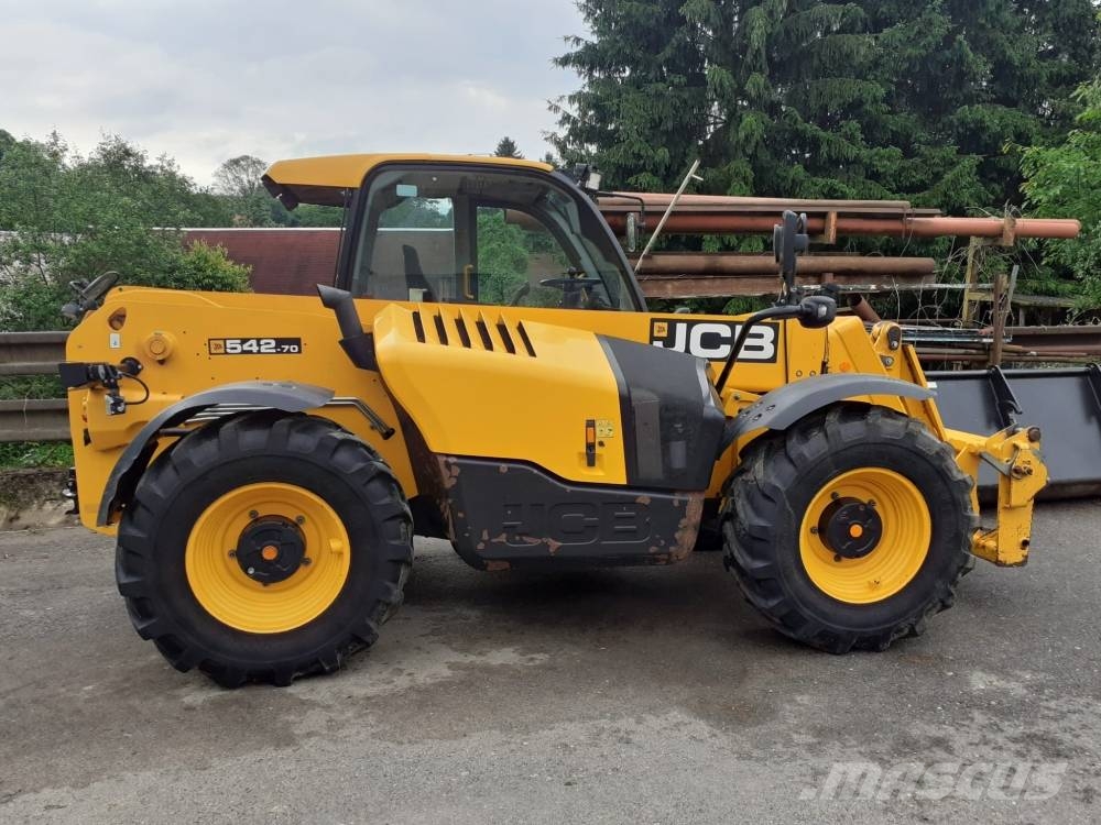 JCB 542-70 Agri Pro Teleskopiniai krautuvai žemės ūkiui