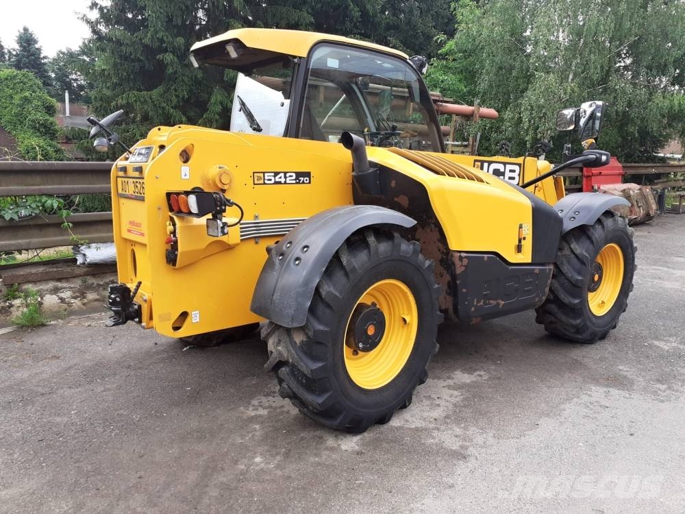 JCB 542-70 Agri Pro Teleskopiniai krautuvai žemės ūkiui