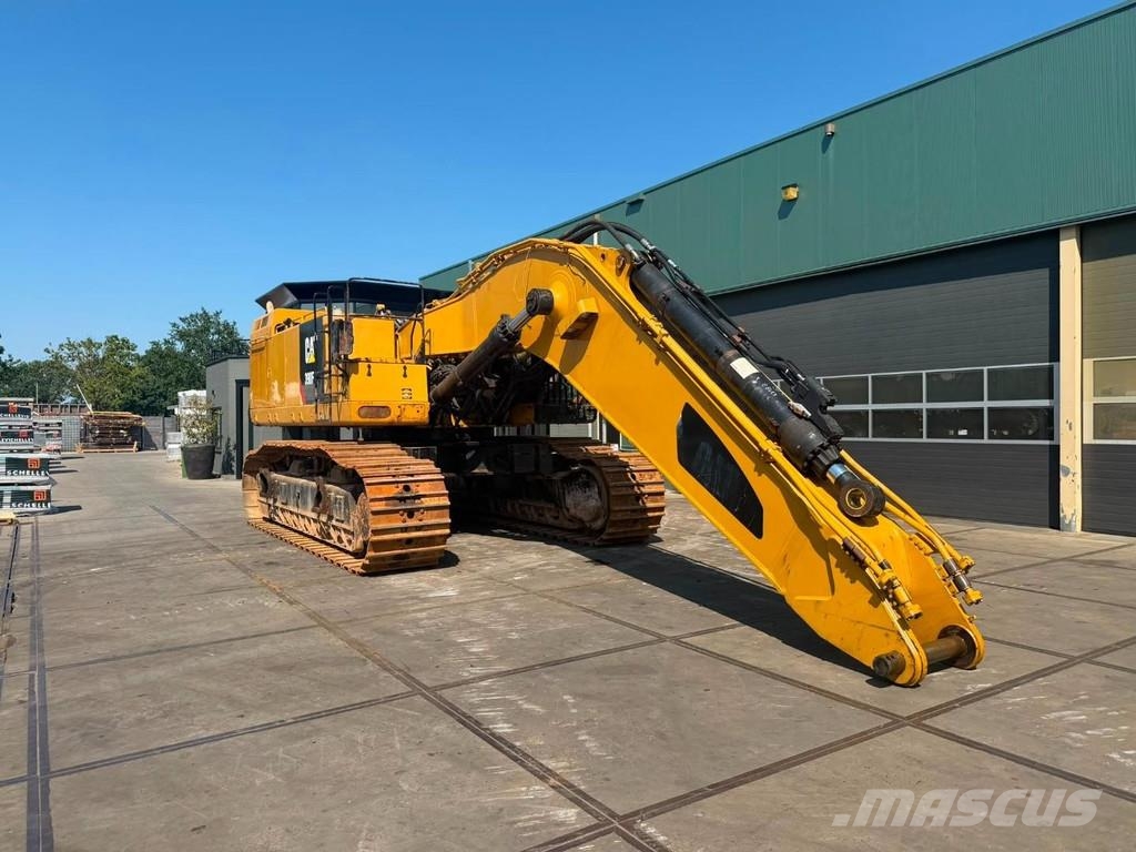 CAT 390FL Semi Longreach 8.4M boom en 7.5M stick حفارات زحافة