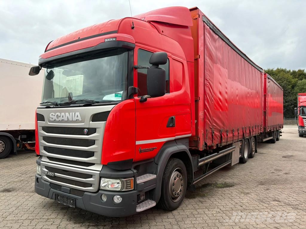 Scania R450 Highline 6x2*4 - BDF with box + Trailer - Cro Pressukapelli kuorma-autot