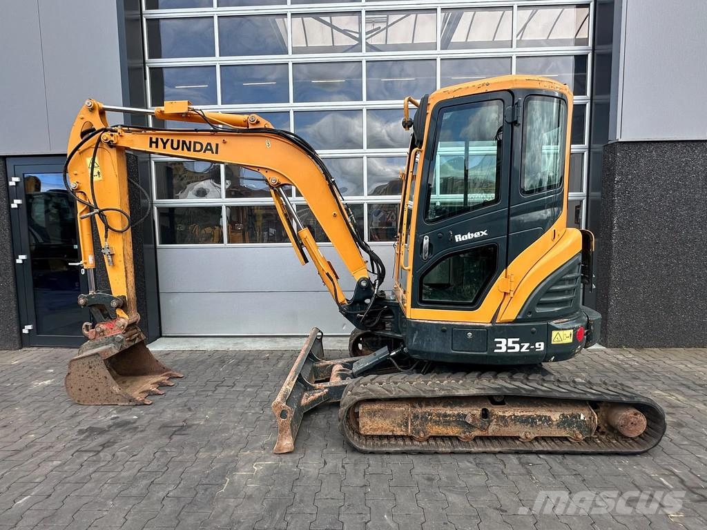 Hyundai Robex 35Z-9 Mini bagri <7t