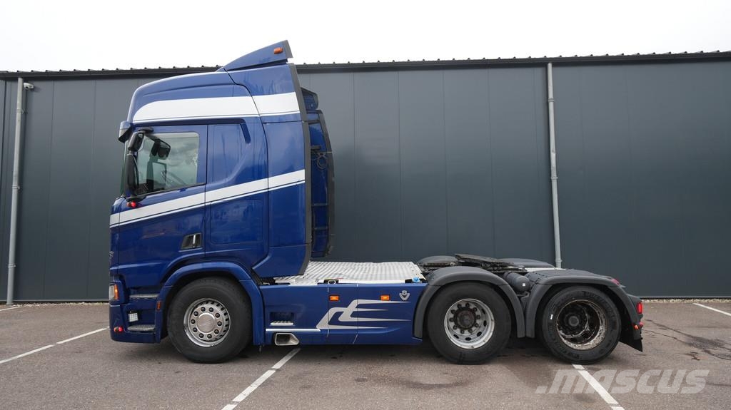 Scania R 520 V8 6x2 tractor unit retarder وحدات الجر