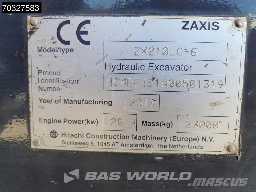 Hitachi ZX210 LC -6 Raupenbagger