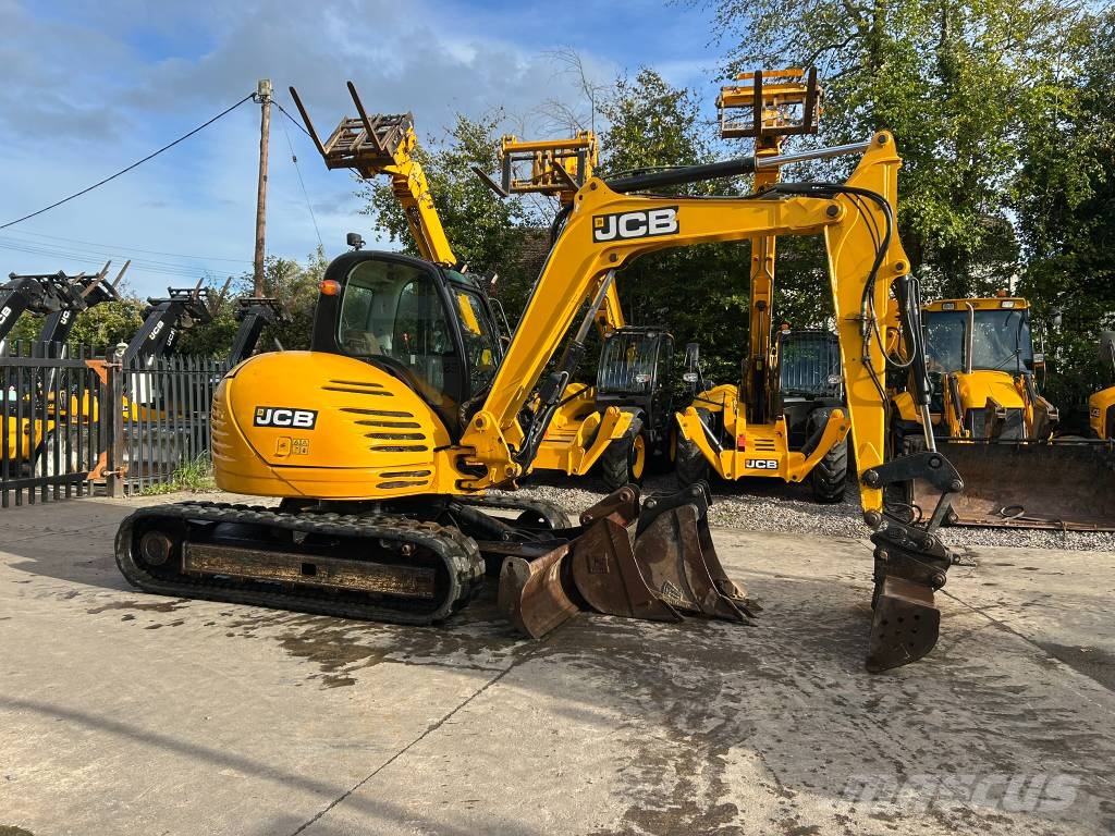 JCB 8085 ZTS Midikaivukoneet 7t - 12t