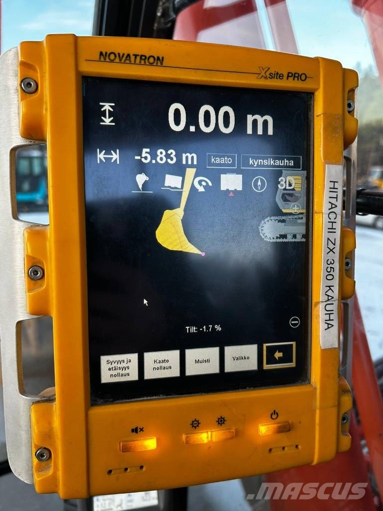 Hitachi ZX 350 LC-6 / 2 Kauhaa, Novatron 3D 履带挖掘机