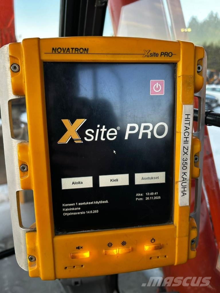 Hitachi ZX 350 LC-6 / 2 Kauhaa, Novatron 3D 履带挖掘机
