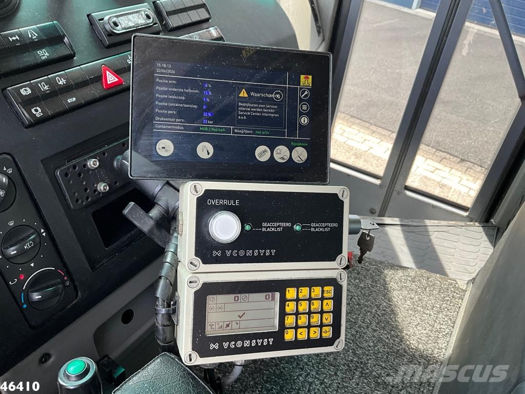 Mercedes-Benz Econic 2630 CNG Euro 6 zijlader Just 135.668 km! شاحنات المخلفات