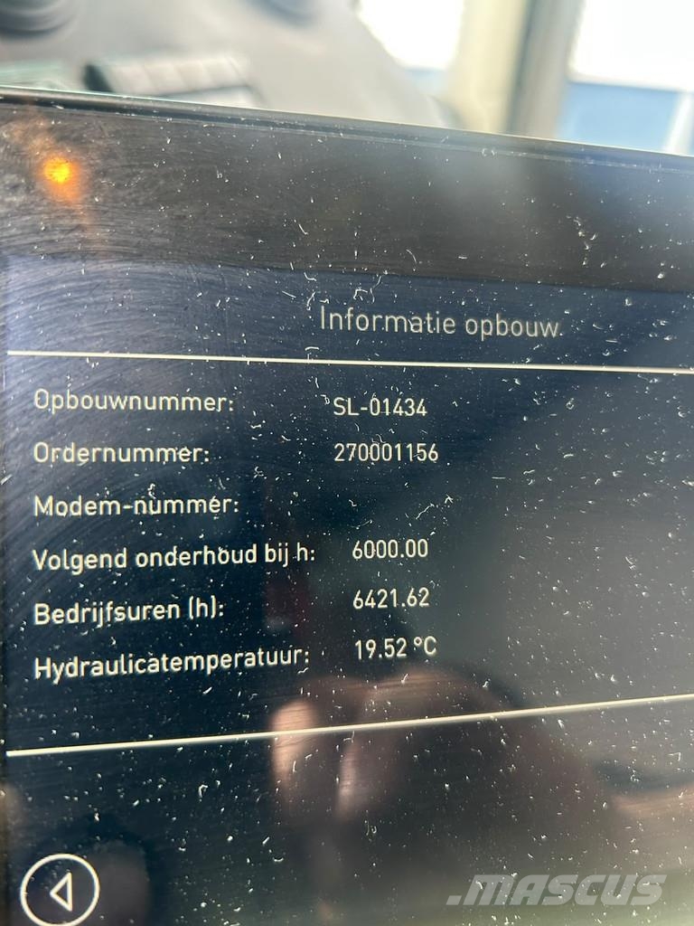 Mercedes-Benz Econic 2630 CNG Euro 6 zijlader Just 135.668 km! شاحنات المخلفات