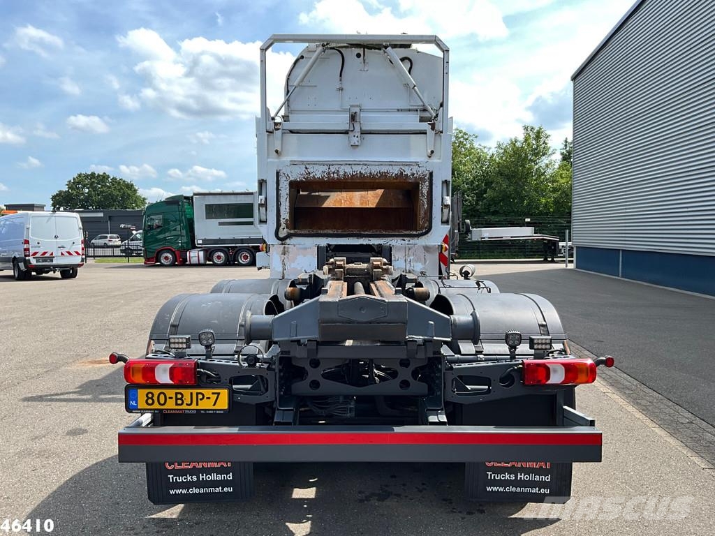 Mercedes-Benz Econic 2630 CNG Euro 6 zijlader Just 135.668 km! شاحنات المخلفات