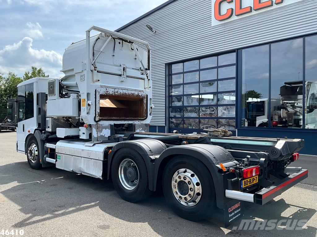 Mercedes-Benz Econic 2630 CNG Euro 6 zijlader Just 135.668 km! شاحنات المخلفات