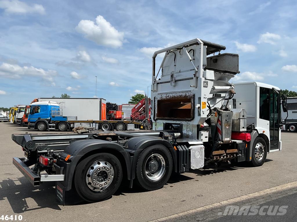 Mercedes-Benz Econic 2630 CNG Euro 6 zijlader Just 135.668 km! شاحنات المخلفات