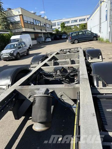 H&W 4 x Tandem Lafette MEGA verzinkt Mitnahmestapl. 7. Anhänger-Absetzkipper