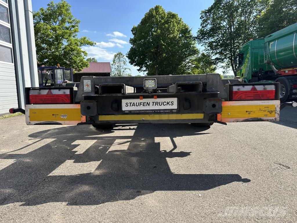H&W 4 x Tandem Lafette MEGA verzinkt Mitnahmestapl. 7. Anhänger-Absetzkipper