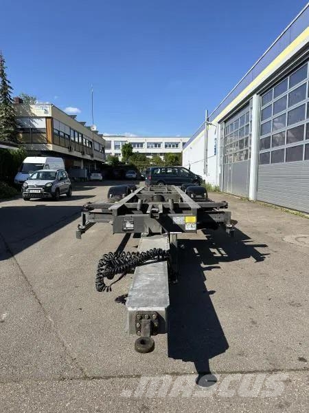H&W 4 x Tandem Lafette MEGA verzinkt Mitnahmestapl. 7. Anhänger-Absetzkipper