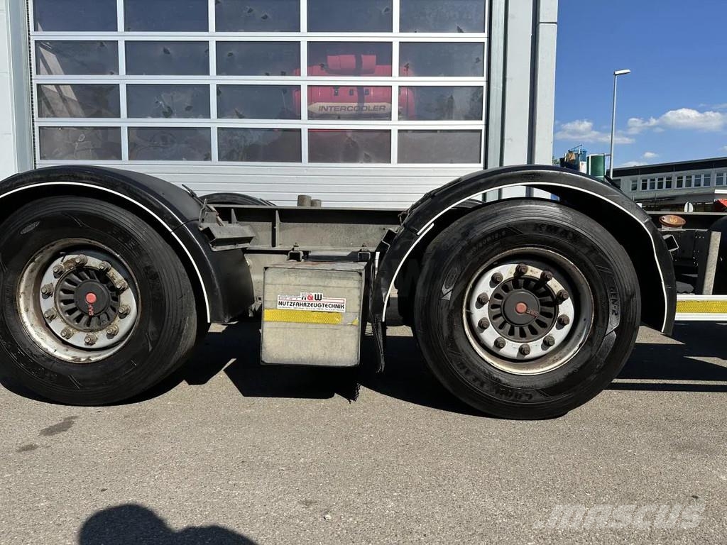 H&W 4 x Tandem Lafette MEGA verzinkt Mitnahmestapl. 7. Anhänger-Absetzkipper
