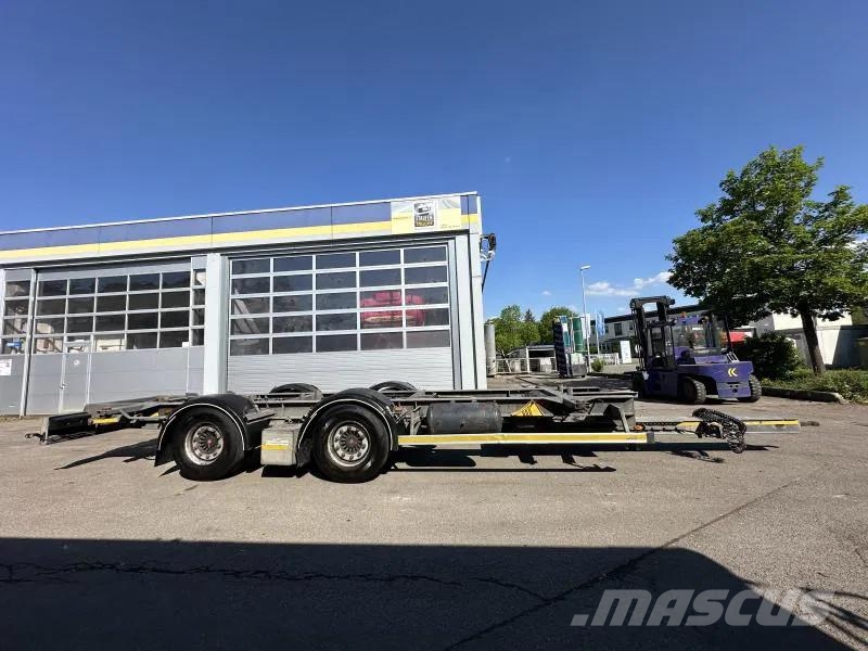 H&W 4 x Tandem Lafette MEGA verzinkt Mitnahmestapl. 7. Anhänger-Absetzkipper