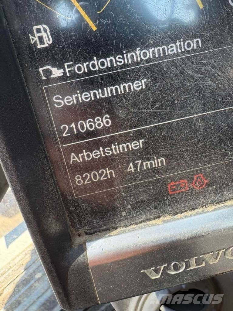 Volvo ECR 145 DL Bageri gusjeničari