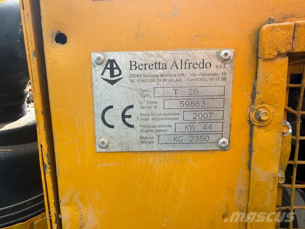 Beretta T26 Heavy drills