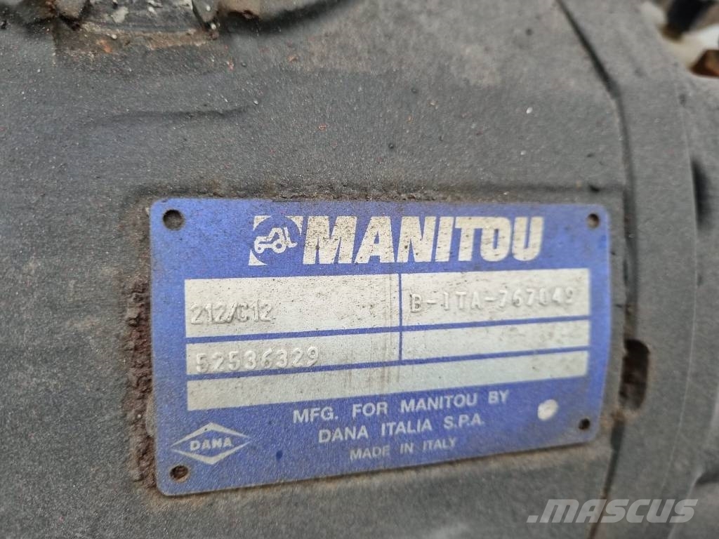 Manitou 1840 Front axle Raamid