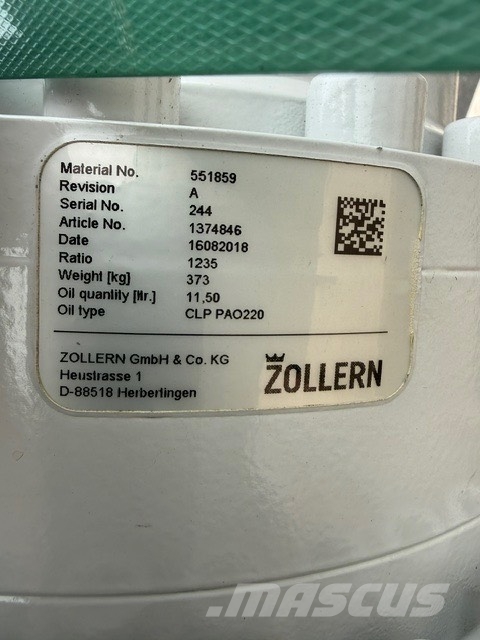 ZOELLER Swing Gear to suit Liebherr/Enercon Запчастини для кранів