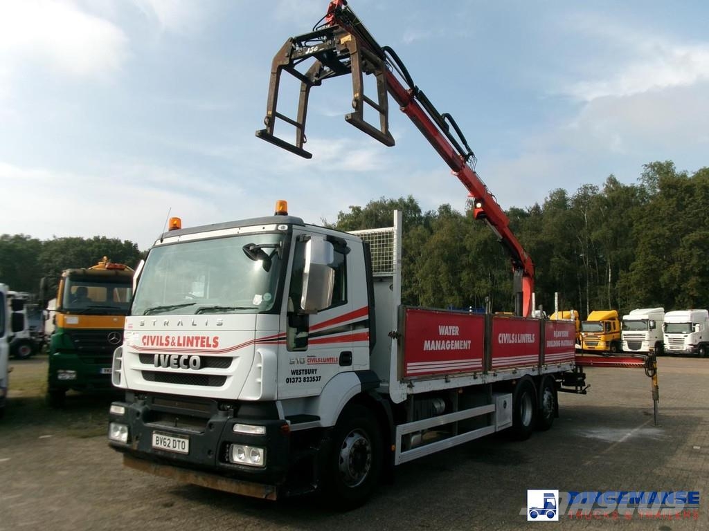Iveco AD260S31Y/FS-D 6x2 RHD + Hiab XS 144 B-2 HIDUO Mobiilinosturit