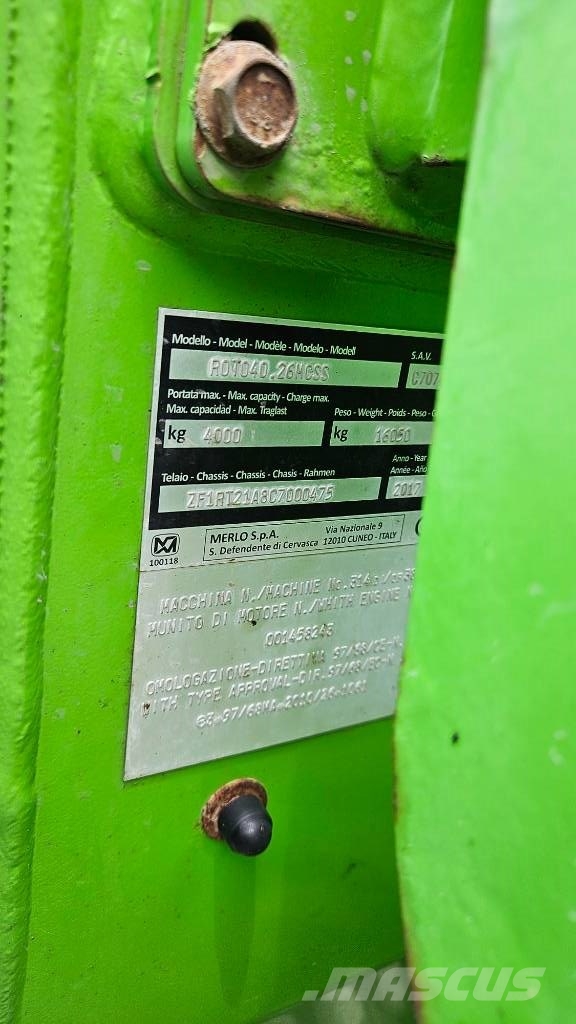 Merlo Roto 40.26 MCSS Τηλεσκοπικοί ανυψωτές