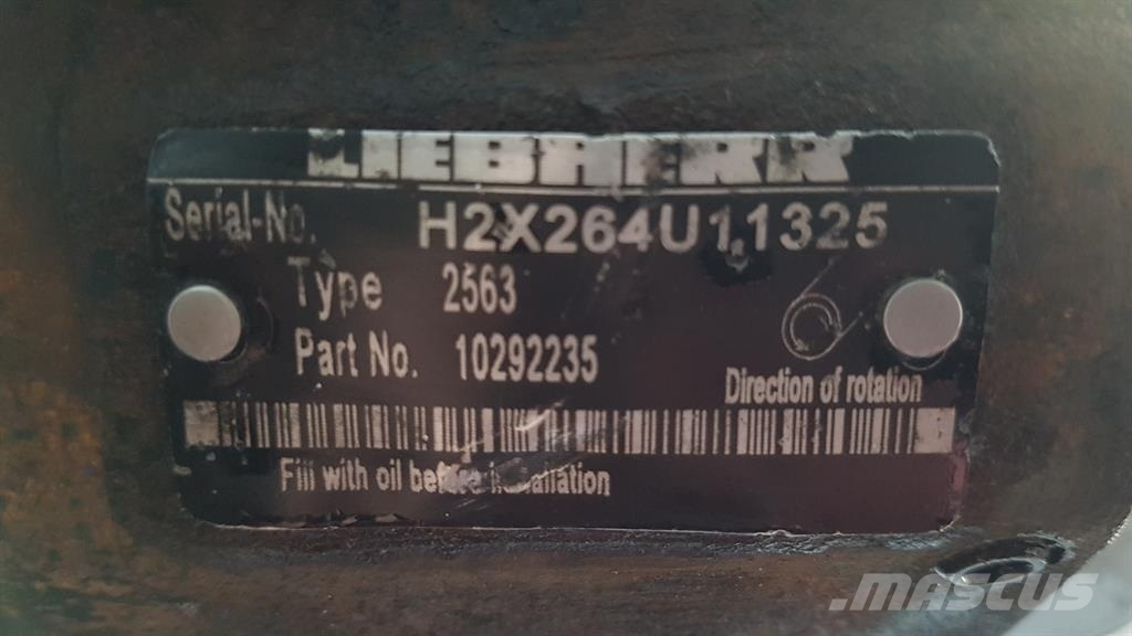 Liebherr 10292235 - Linde 2563 - Drive pump/Fahrpumpe 液压