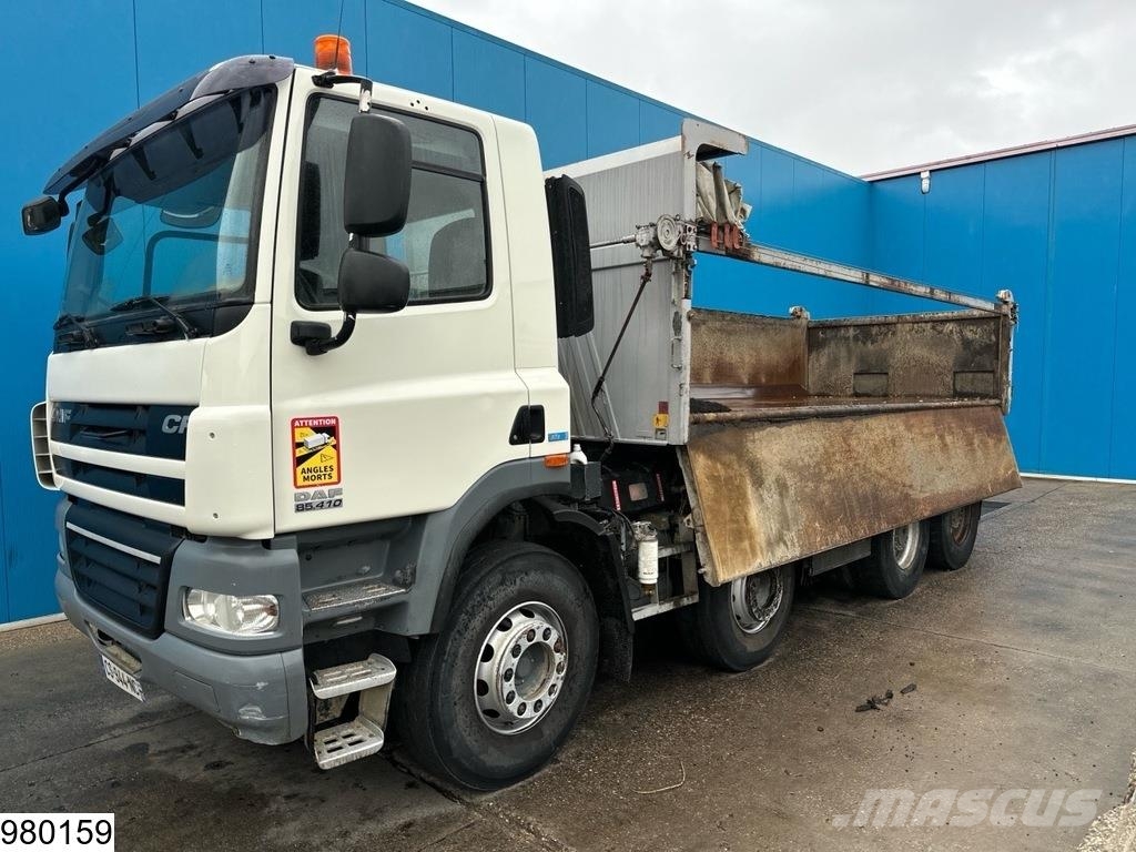DAF CF 410 EURO 5, 8x4, Meiller, Steel suspension Kipper