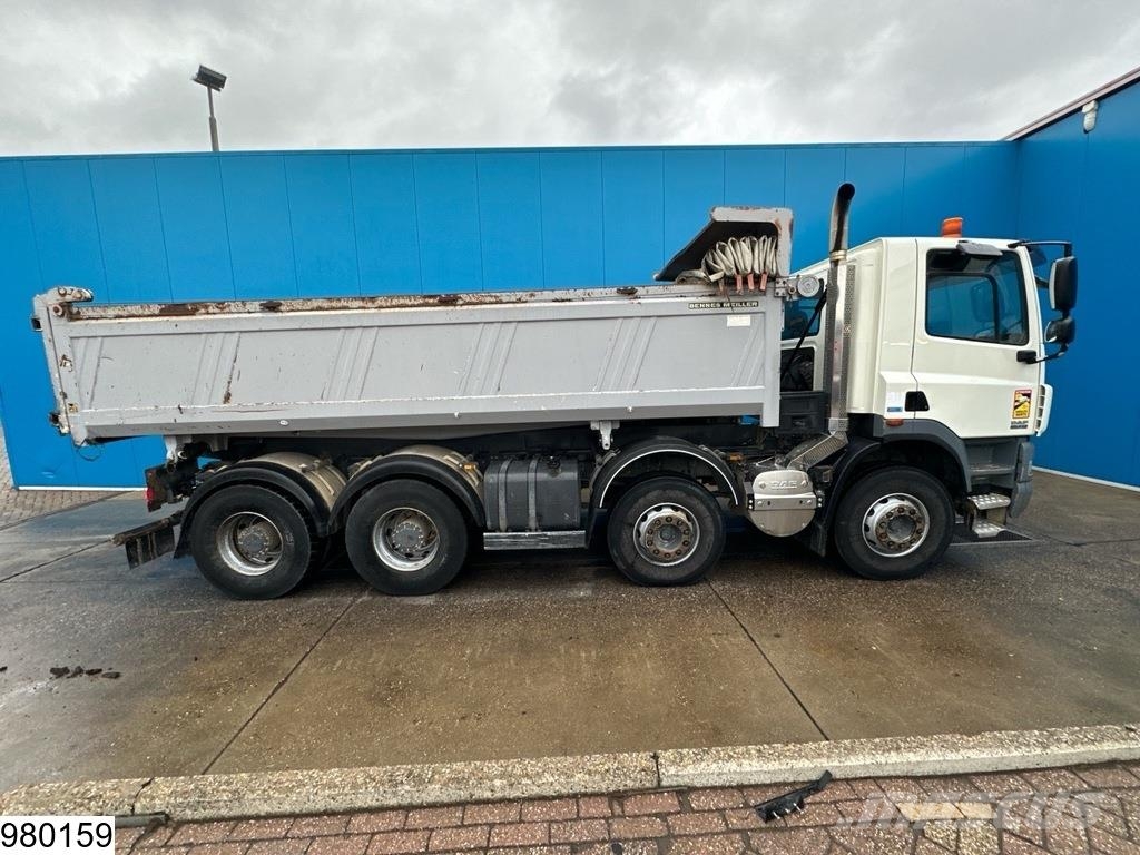 DAF CF 410 EURO 5, 8x4, Meiller, Steel suspension Kipper