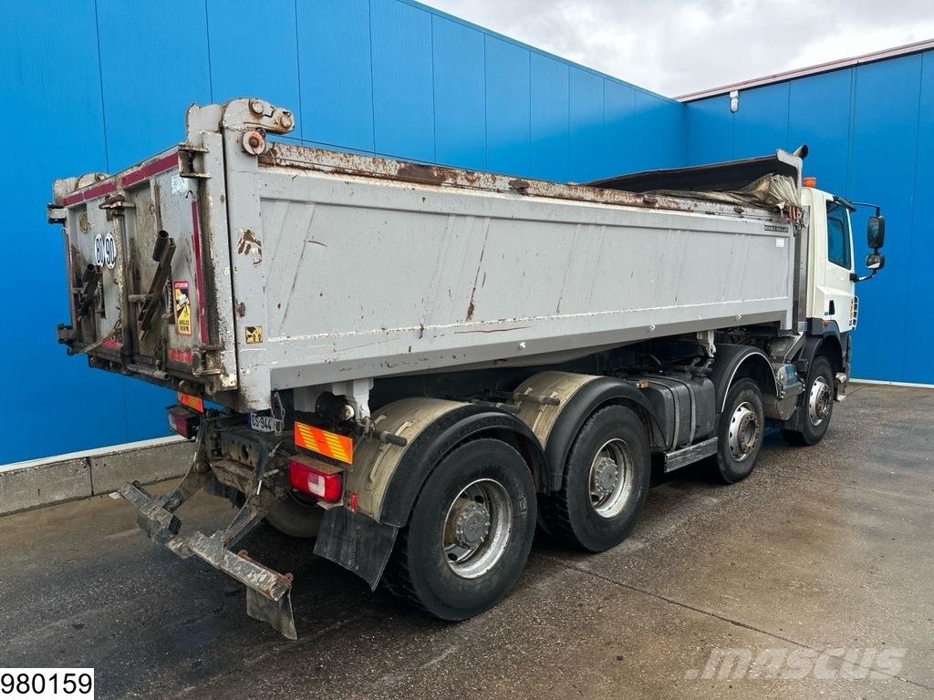 DAF CF 410 EURO 5, 8x4, Meiller, Steel suspension Kipper