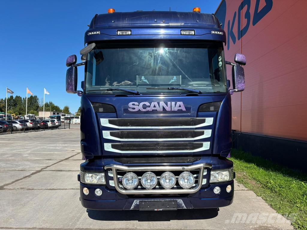 Scania R 450 8x4*4 PK 27002 / PALFINGER 20 ton / L=5200 m Smagās mašīnas ar celtni