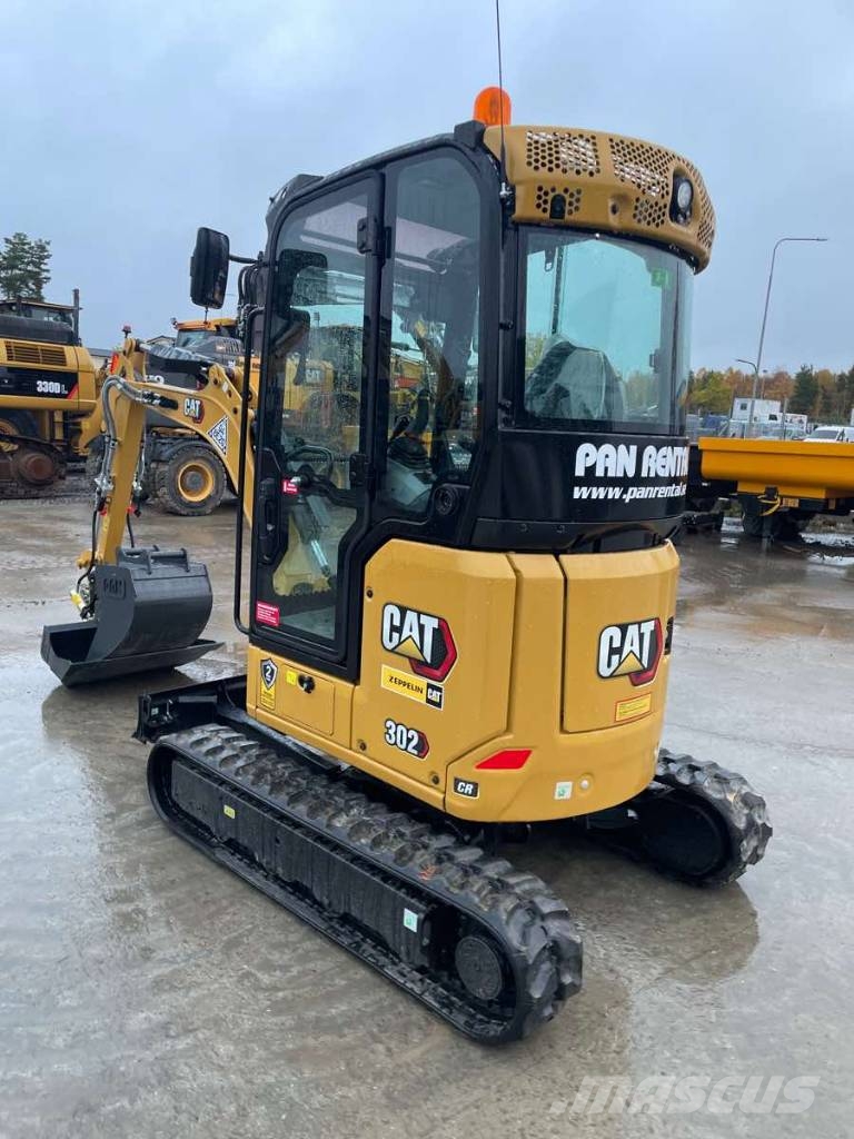 CAT 302 Uthyres/For Rental ミニ油圧ショベル 7t以下（ミニユンボ・ミニディガー）