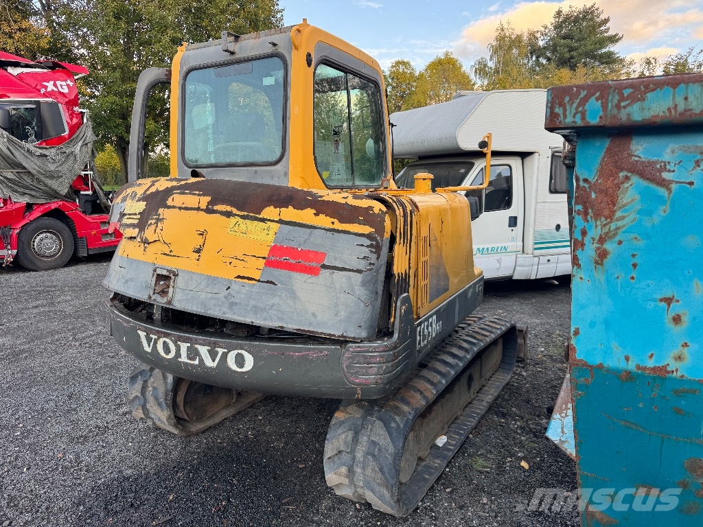 Volvo EC 55 B Pro Mini bagri <7t