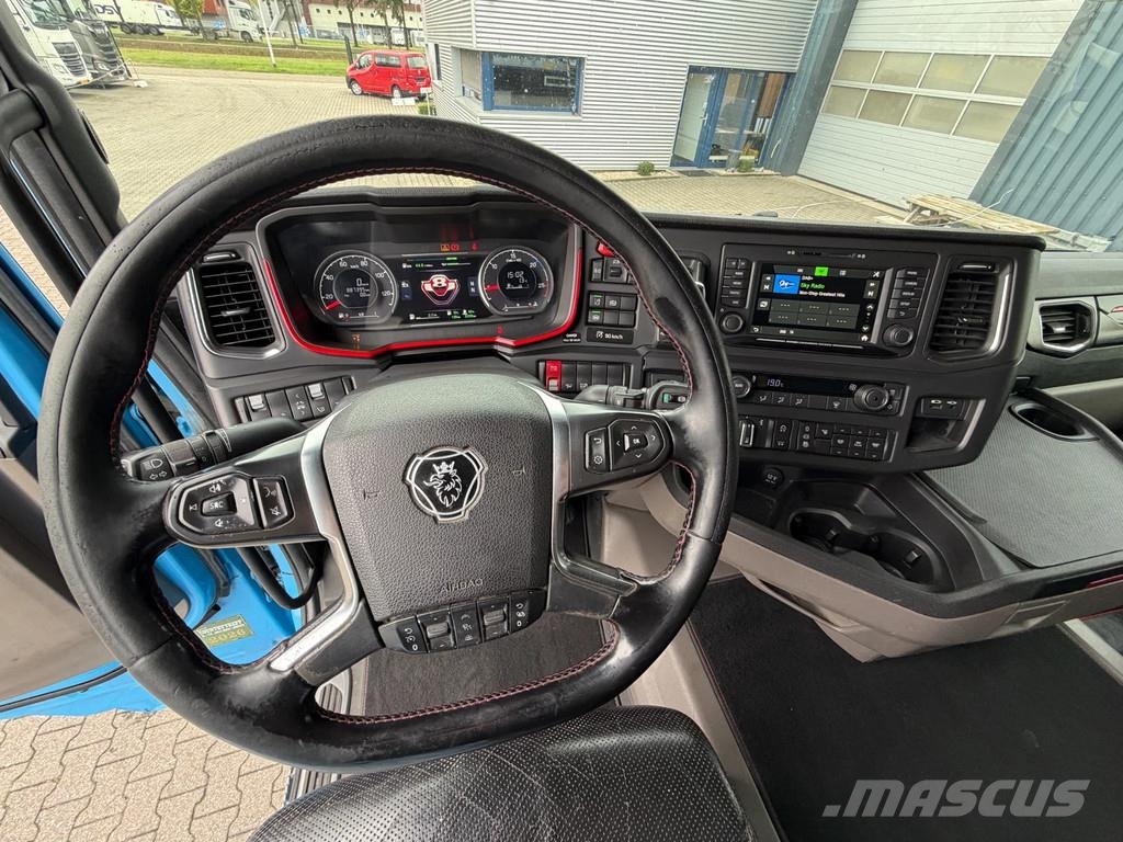 Scania R650 V8 6x2 Boogie Full Air Retarder 2 Tank Euro 6 中古トラクターヘッド | トレーラーヘッド
