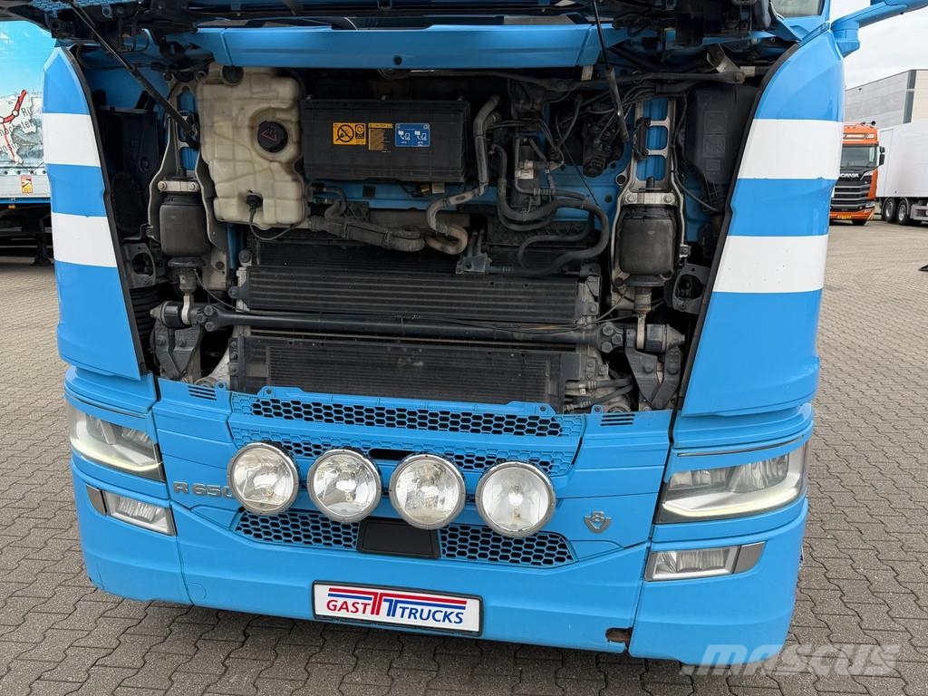 Scania R650 V8 6x2 Boogie Full Air Retarder 2 Tank Euro 6 中古トラクターヘッド | トレーラーヘッド