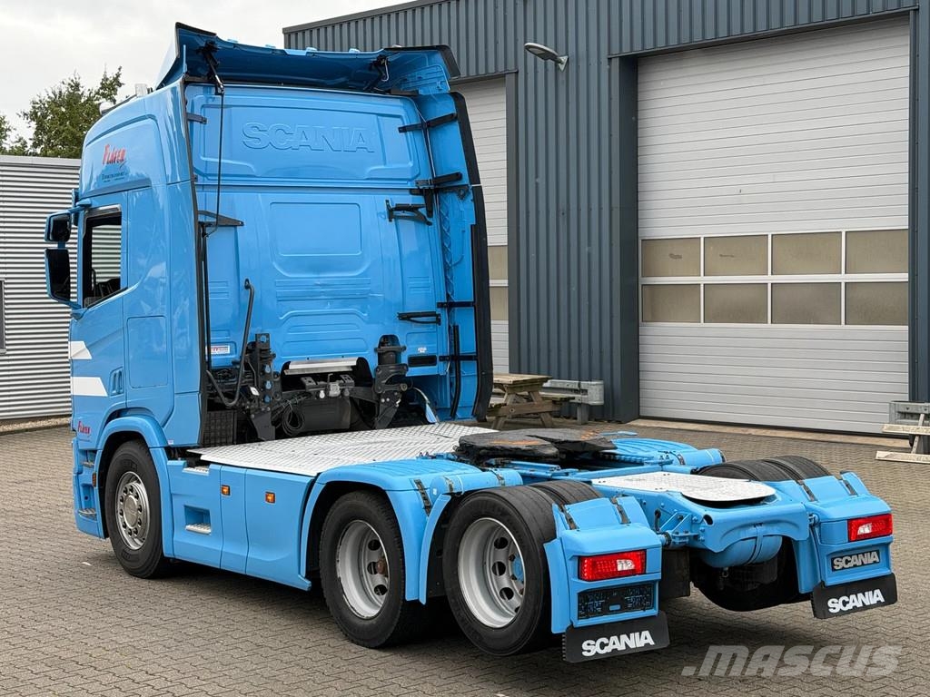 Scania R650 V8 6x2 Boogie Full Air Retarder 2 Tank Euro 6 中古トラクターヘッド | トレーラーヘッド