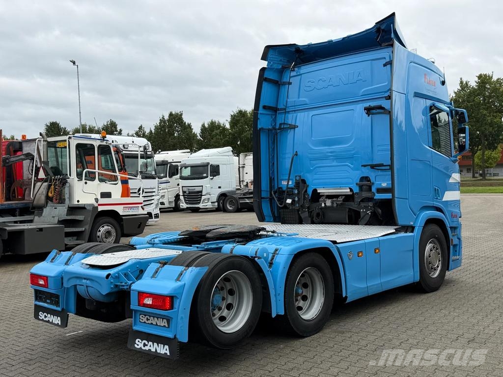 Scania R650 V8 6x2 Boogie Full Air Retarder 2 Tank Euro 6 中古トラクターヘッド | トレーラーヘッド