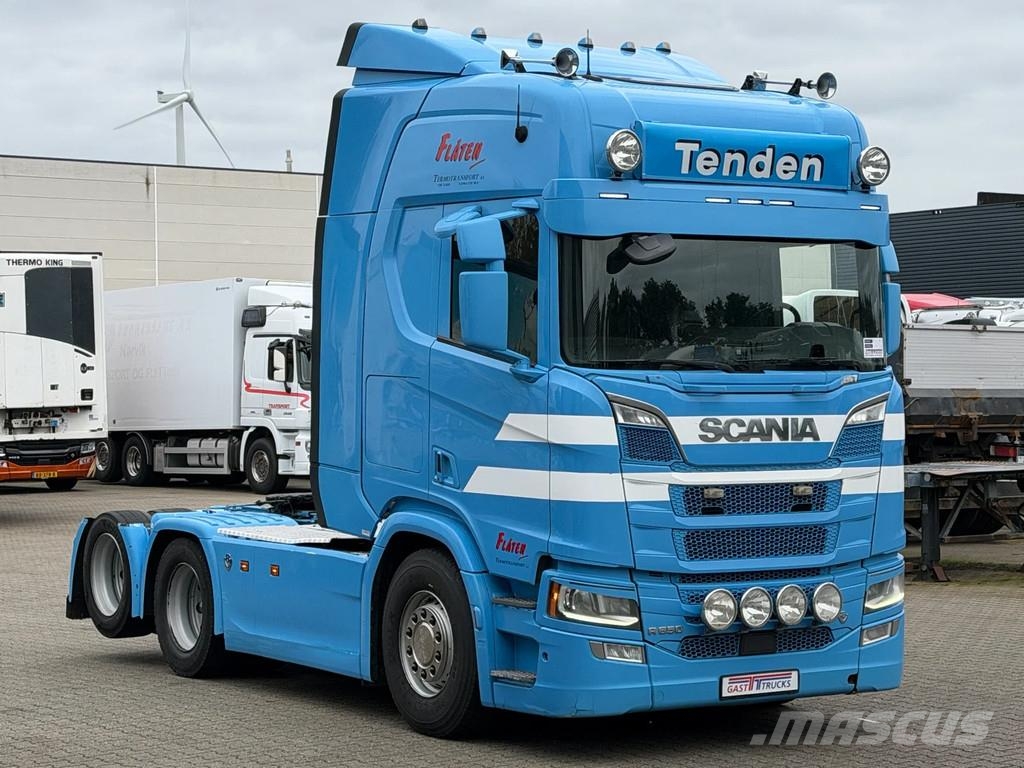 Scania R650 V8 6x2 Boogie Full Air Retarder 2 Tank Euro 6 中古トラクターヘッド | トレーラーヘッド