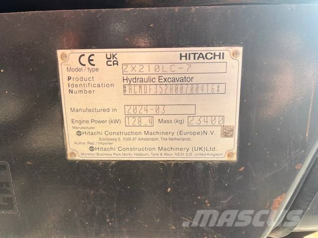 Hitachi ZX 210 LC-7 Bageri guseničari