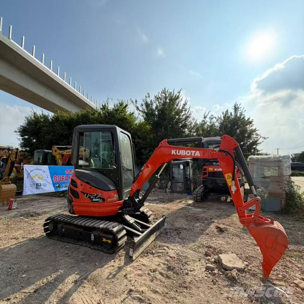 Kubota U 27 Mini bagri <7t