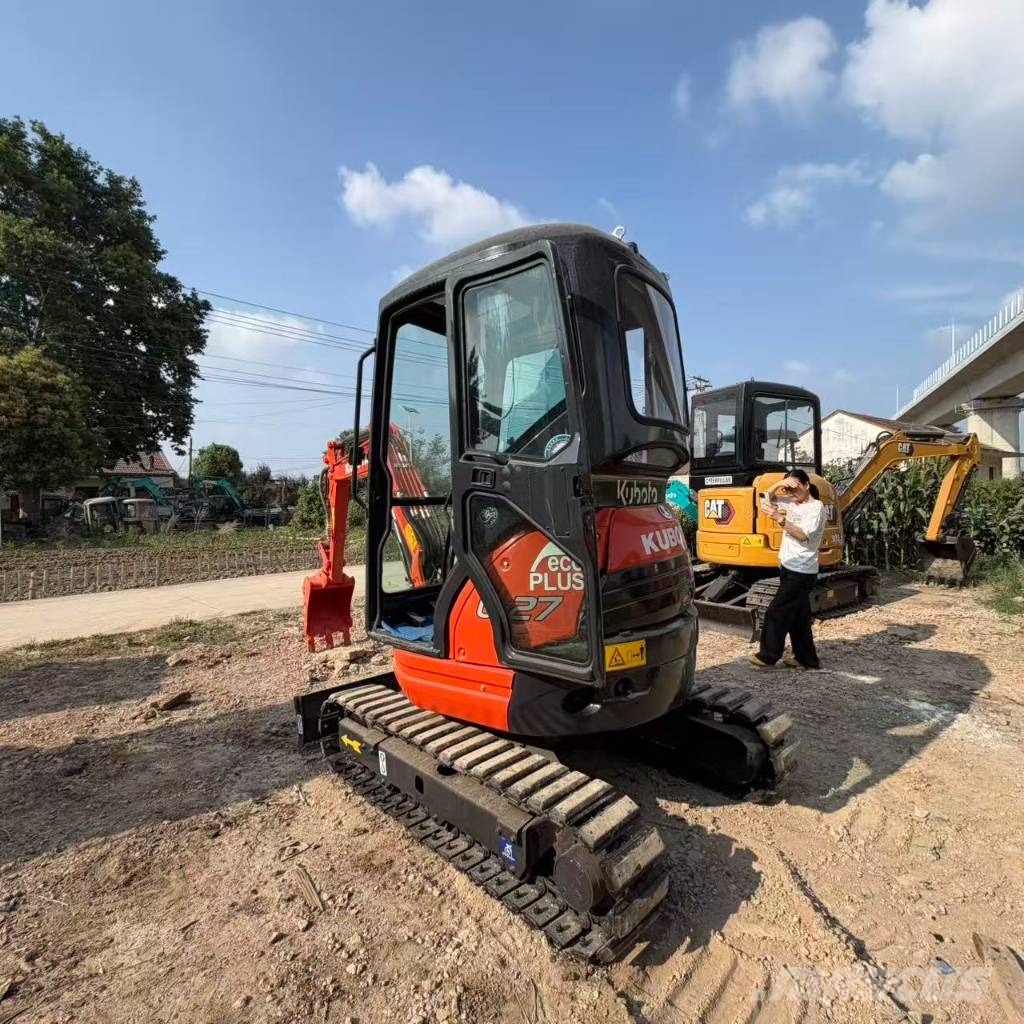 Kubota U 27 Mini bagri <7t
