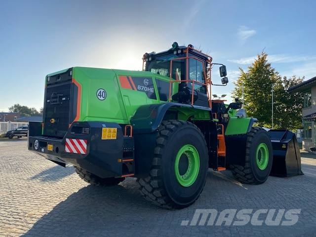 LiuGong 870 HE vollelektrisch, 24.2 t, 4.7-5.2 cbm Pale gommate