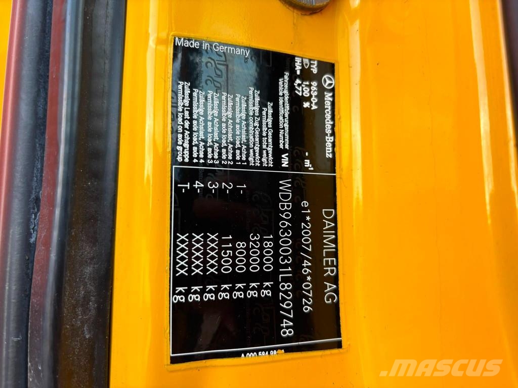 Mercedes-Benz Antos 1824 4x2 BOX L=7757 mm Camiones caja cerrada