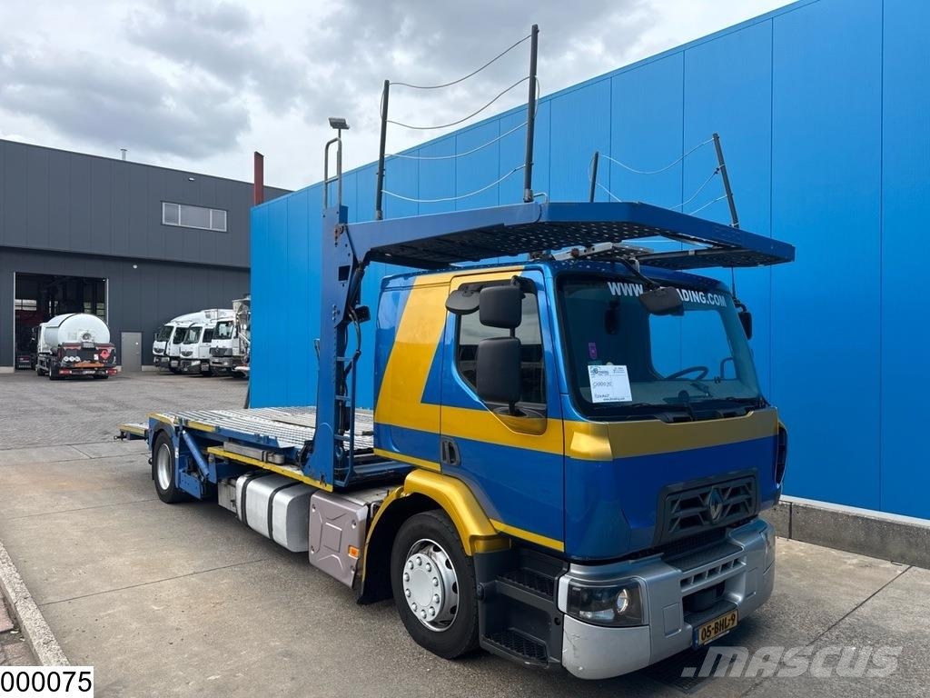 Renault D 18 430 EURO 6, Rolfo Pegasus, Hydraulic, Winch Biltransportbilar