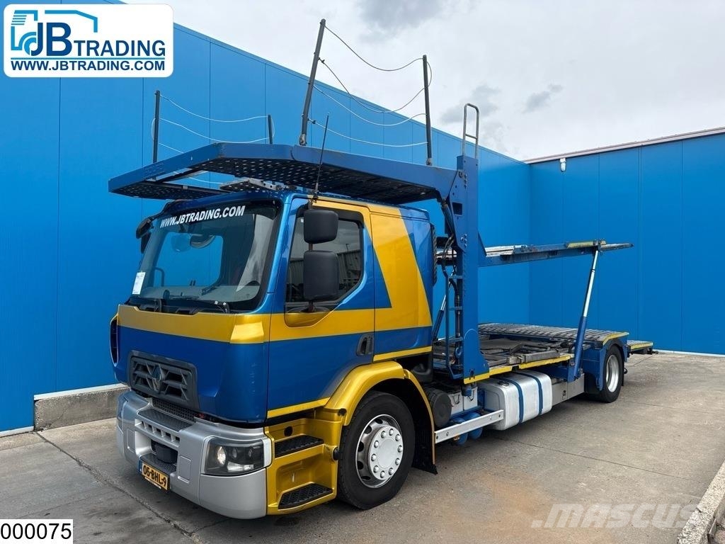 Renault D 18 430 EURO 6, Rolfo Pegasus, Hydraulic, Winch Biltransportbilar