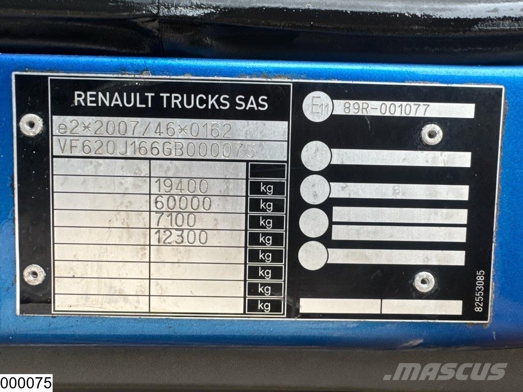 Renault D 18 430 EURO 6, Rolfo Pegasus, Hydraulic, Winch Biltransportbilar