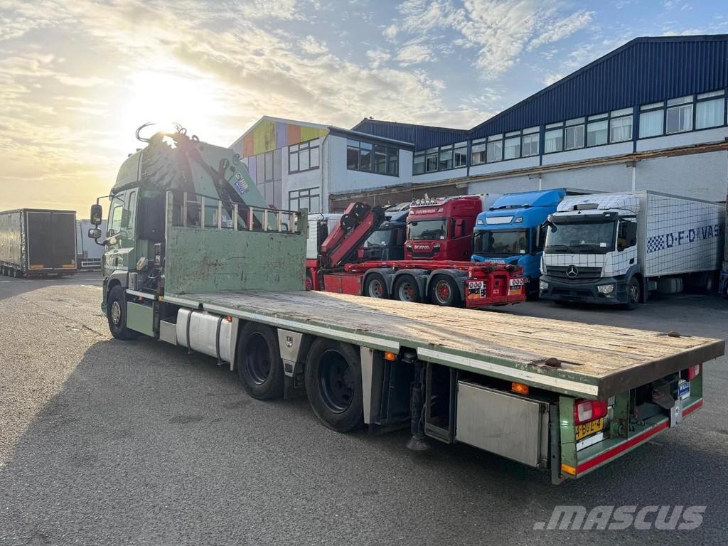 DAF CF 440 6X4 EURO 6 + HIAB 422EP-5 HIPTO + REMOTE CO Camiones de cama baja