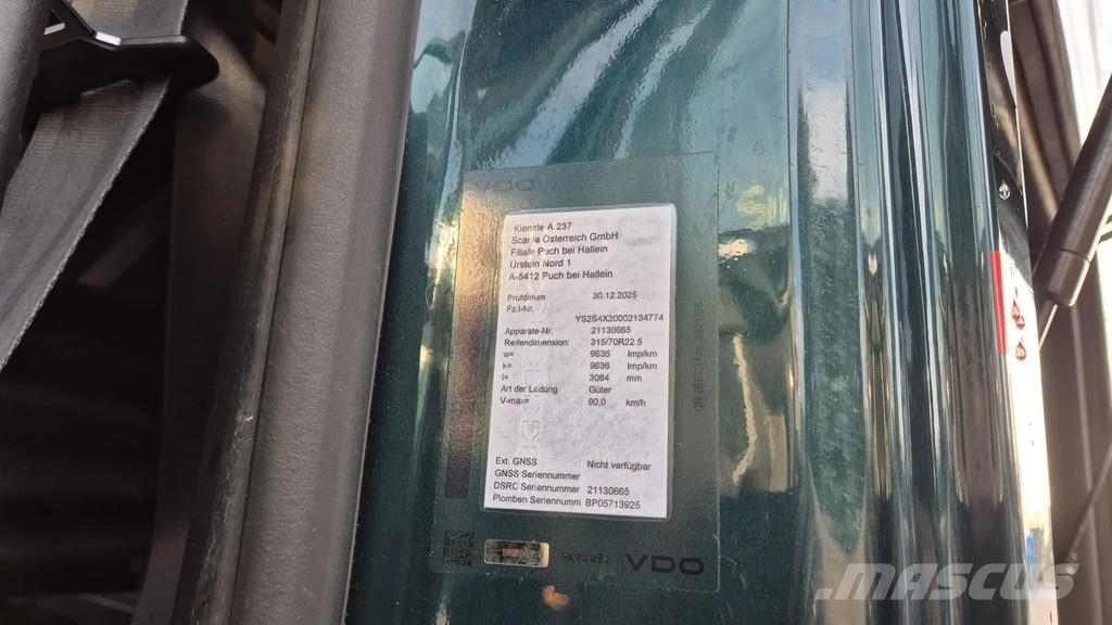 Scania S580 V8 NGS - 4x2 - full air - retarder - alcoa Prime Movers