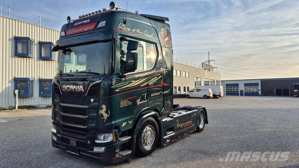 Scania S580 V8 NGS - 4x2 - full air - retarder - alcoa Prime Movers